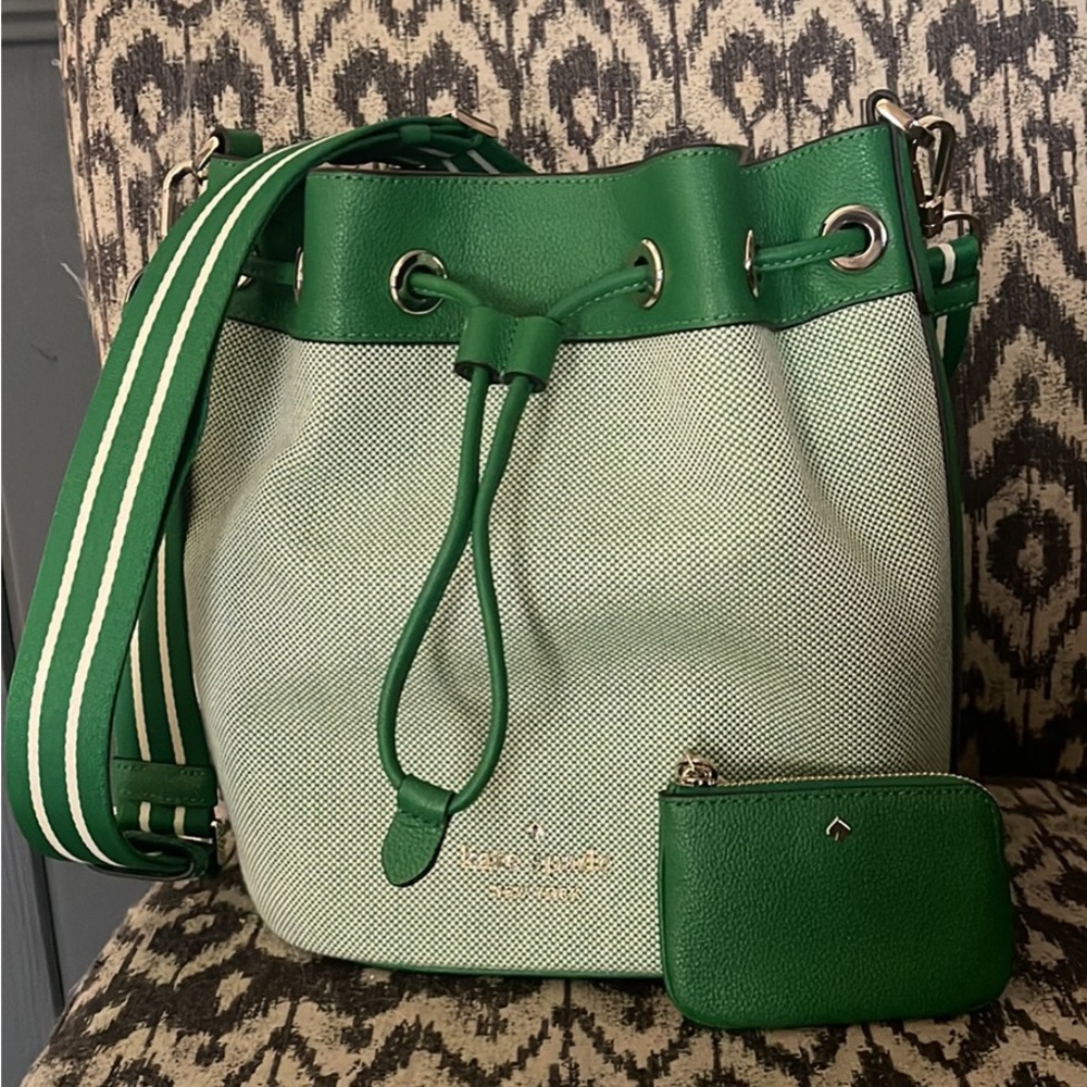 Kate spade Rosie bucket purse in green bean